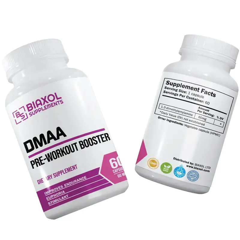 DMAA (Pre-Workout Booster) in Kapseln – Bild 2