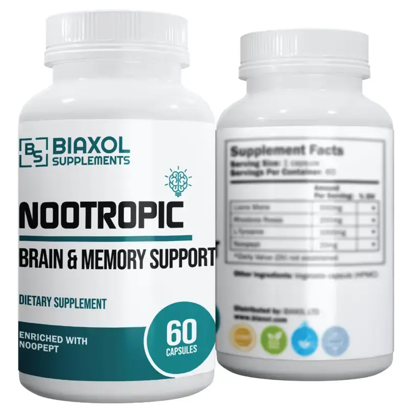 NOOTROPIC (HIRN- UND GEDÄCHTNISUNTERSTÜTZUNG) IN KAPSELN – Bild 2