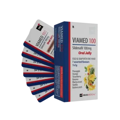 VIAMED 100 (SILDENAFILCITRAT) 100MG ORAL JELLY - VIAGRA
