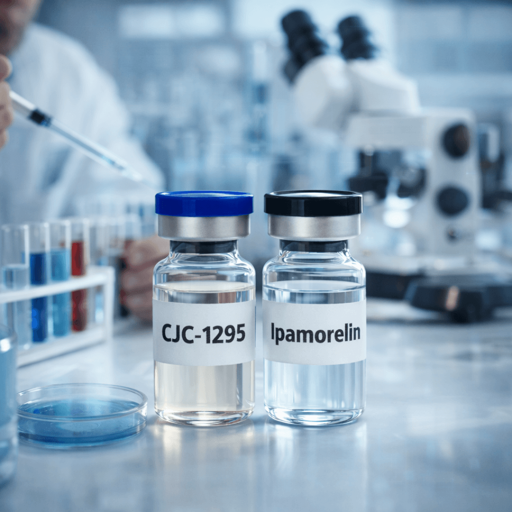 Лабораторный анализ и сравнение CJC-1295 и Ipamorelin