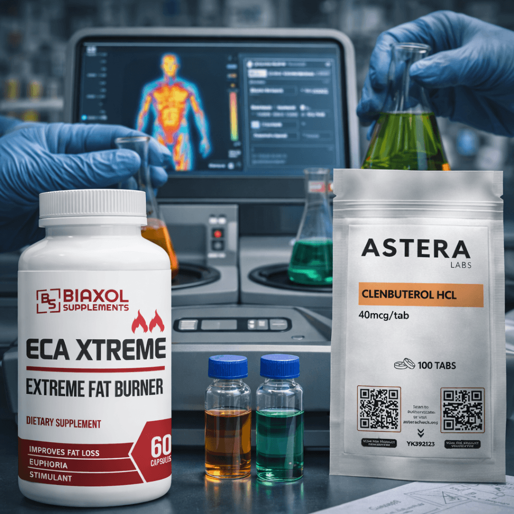 ECA и Кленбутерол: лабораторный анализ термогенеза, эффективности и рисков
