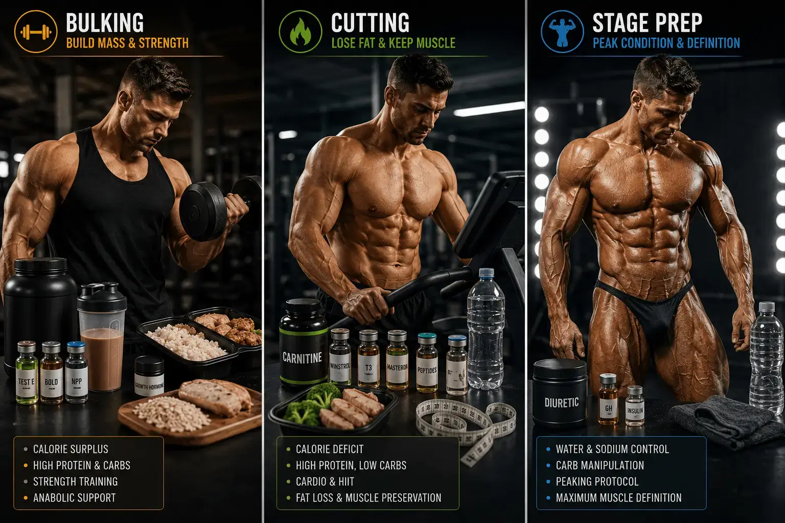 Bodybuilding cycles
