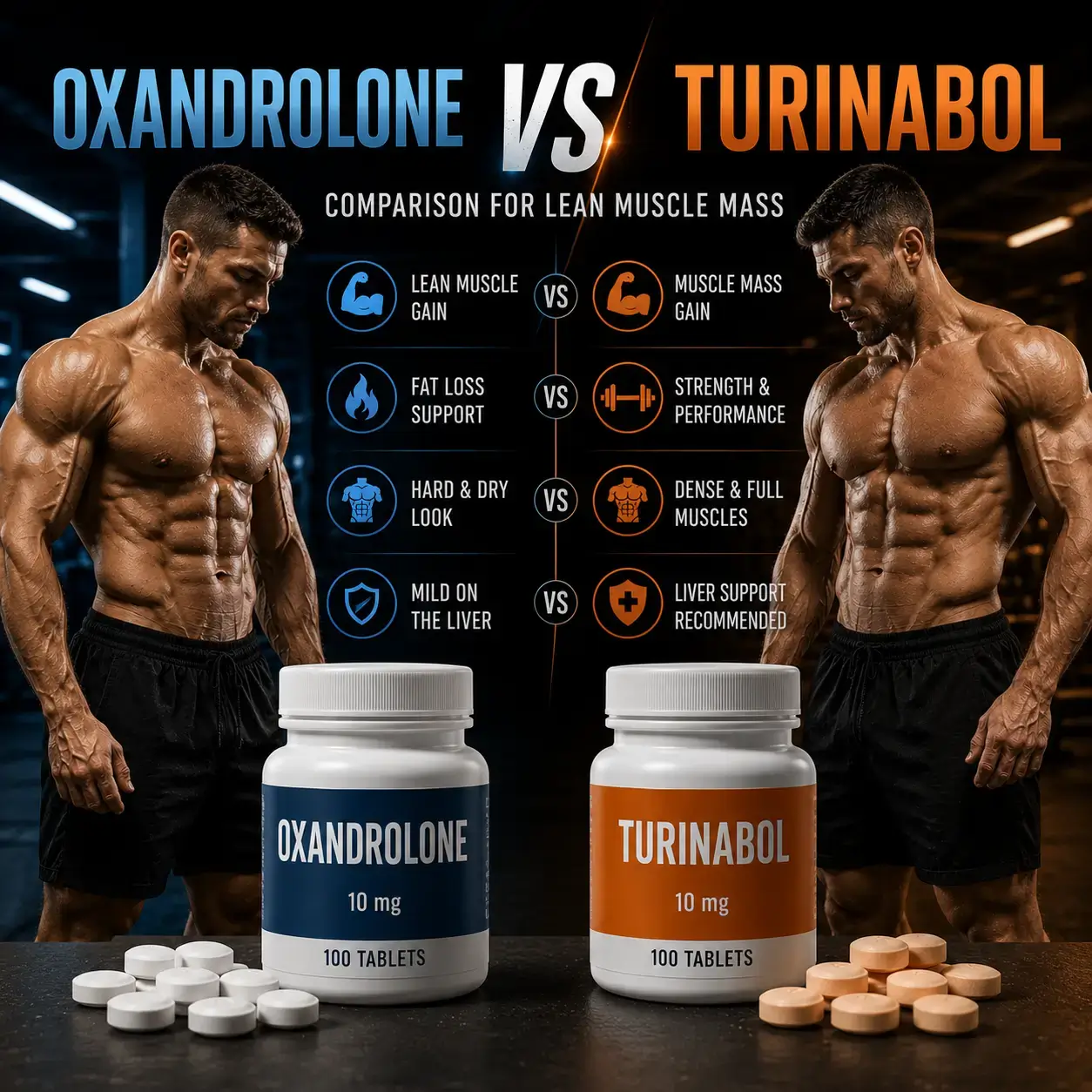 Oxandrolone vs Turinabol