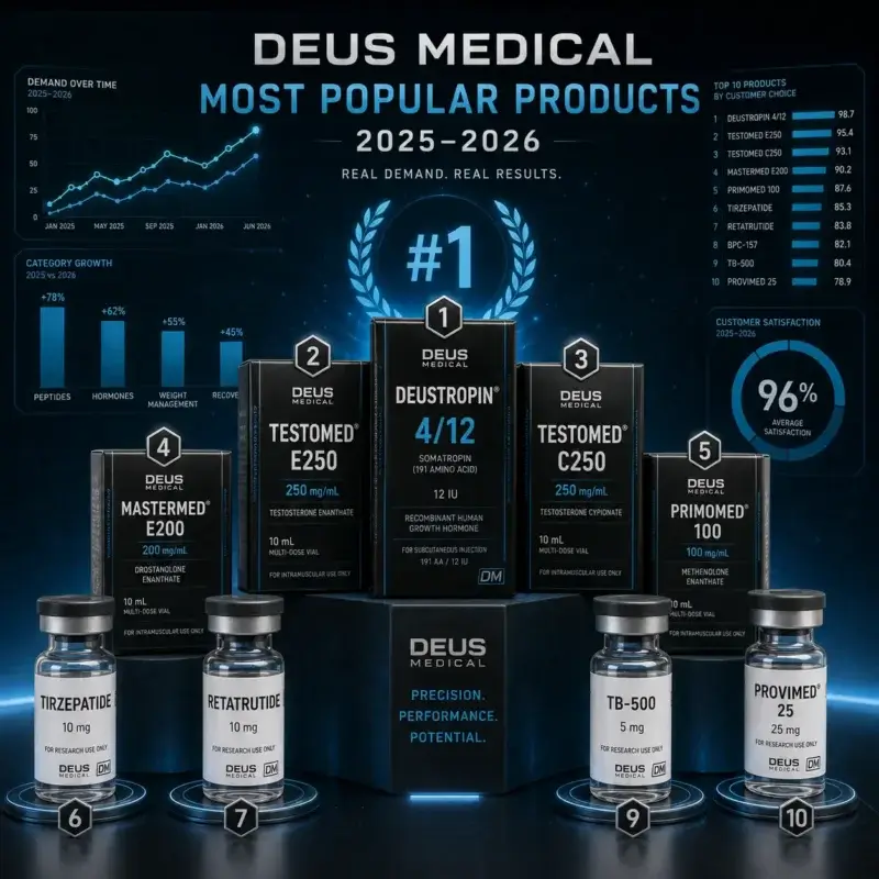 Most popular Deus Medical products in 2025–2026 based on Dinespower customer demand analysis