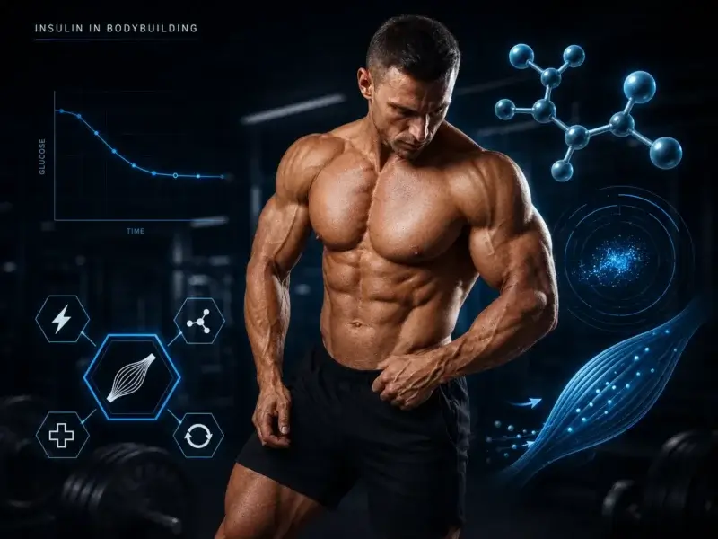 Insulin in bodybuilding and its role in muscle growth, recovery and anabolic processes