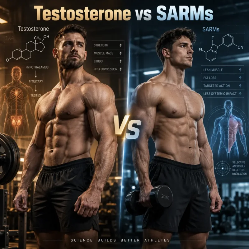 Testosterone vs SARMs in bodybuilding