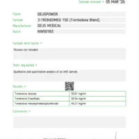 Injectable Deus Medical - Lab Test 1