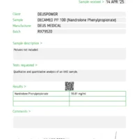 Injectable Deus Medical - Lab Test 3