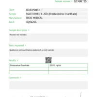 Injectable Deus Medical - Lab Test 7