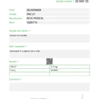 Peptides Deus Medical - Lab Test 16