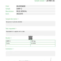 Peptides Deus Medical - Lab Test 7