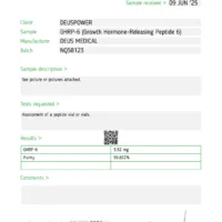 Peptides Deus Medical - Lab Test 8
