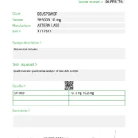 SARMS Astera Labs - Lab Test 9