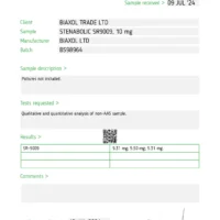 SARMS Biaxol - Lab Test 6