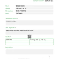 SARMS Deus Medical - Lab Test 1