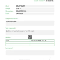 SARMS Deus Medical - Lab Test 6