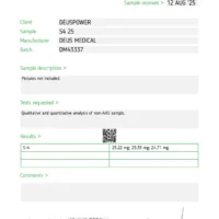 SARMS Deus Medical - Lab Test 7